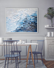 Load image into Gallery viewer, Blue Textured Abstract
