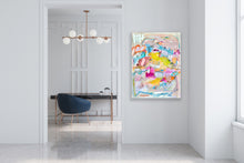 Load image into Gallery viewer, Welcome Happiness 48”x36”

