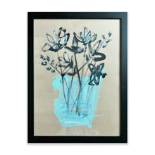 Load image into Gallery viewer, Blue vase 18”x24”
