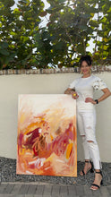 Load image into Gallery viewer, Vintage Red and Jazz 48”x36”
