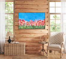 Load image into Gallery viewer, Tulip Garden 48”x30”
