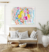 Load image into Gallery viewer, Welcome Happiness 48”x36”
