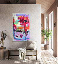 Load image into Gallery viewer, Three Hearts 48”x30”

