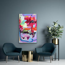 Load image into Gallery viewer, Three Hearts 48”x30”
